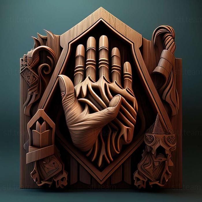 3D model Hand of Fate 2 game (STL)